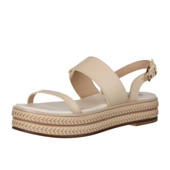 Gabriela Hearst Cream Leather Espadrilles
